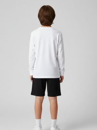 Kids T-Shirt, Long Sleeve with Cuff, Crewneck