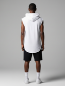 Tank Top with Hoodie and Front Pocket