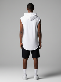 Tank Top with Hoodie and Front Pocket