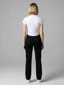 Women´s Fitted Crop Top with Cap Sleeve