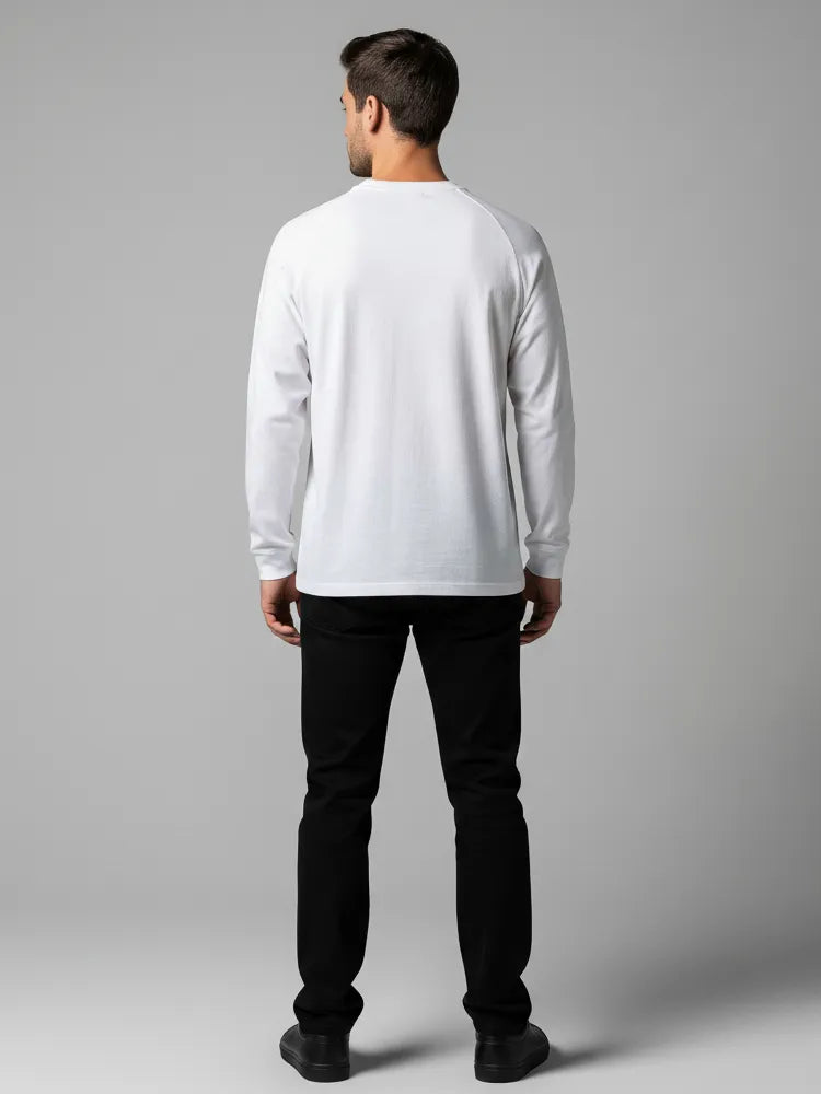 Regular Fit T-Shirt, Long Raglan Sleeve
