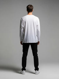 Loose Fit T-Shirt, Long Sleeve with Cuff