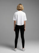Boxy Women’s T-Shirt with Curved Hem