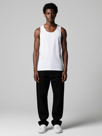 Tank Top with Low Armhole and straight hem