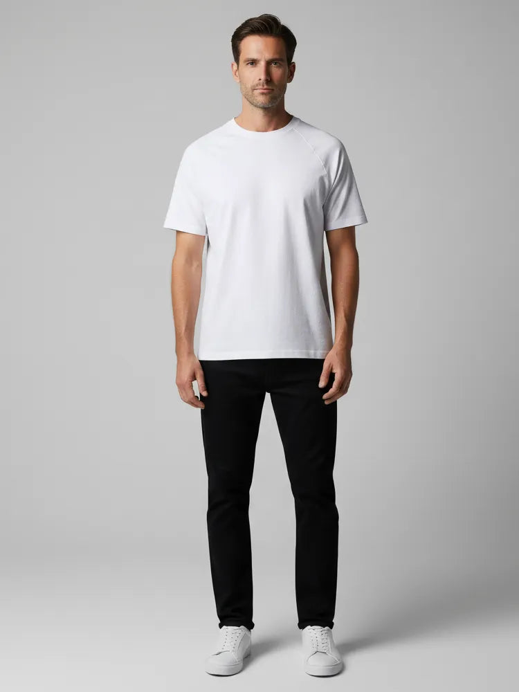 Regular Fit T-Shirt, Short Raglan Sleeve