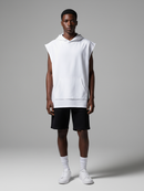 Tank Top with Hoodie and Front Pocket