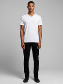 Regular Fit T-Shirt, Short Sleeve, V-Neck