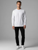 Regular Fit T-Shirt, Long Sleeve with Cuff, Crewneck