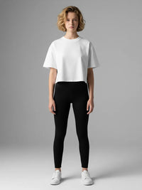 Boxy Women’s T-Shirt with Curved Hem