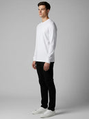 Regular Fit T-Shirt, Long Sleeve with Cuff, Crewneck