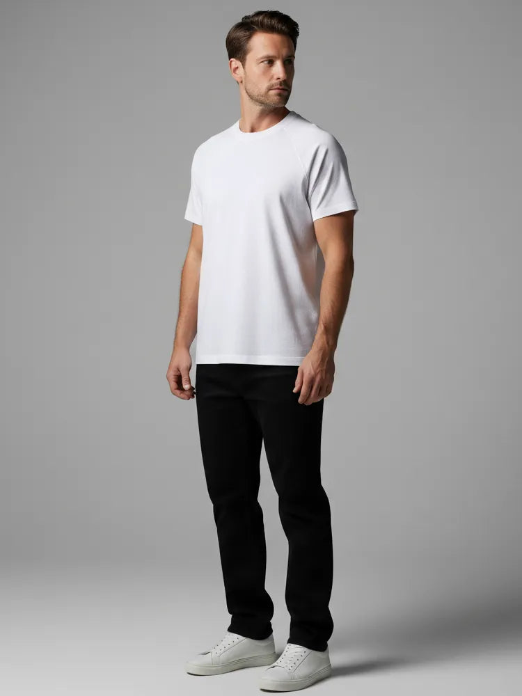 Regular Fit T-Shirt, Short Raglan Sleeve