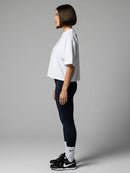 Oversize Crop T-Shirt, Short Sleeve